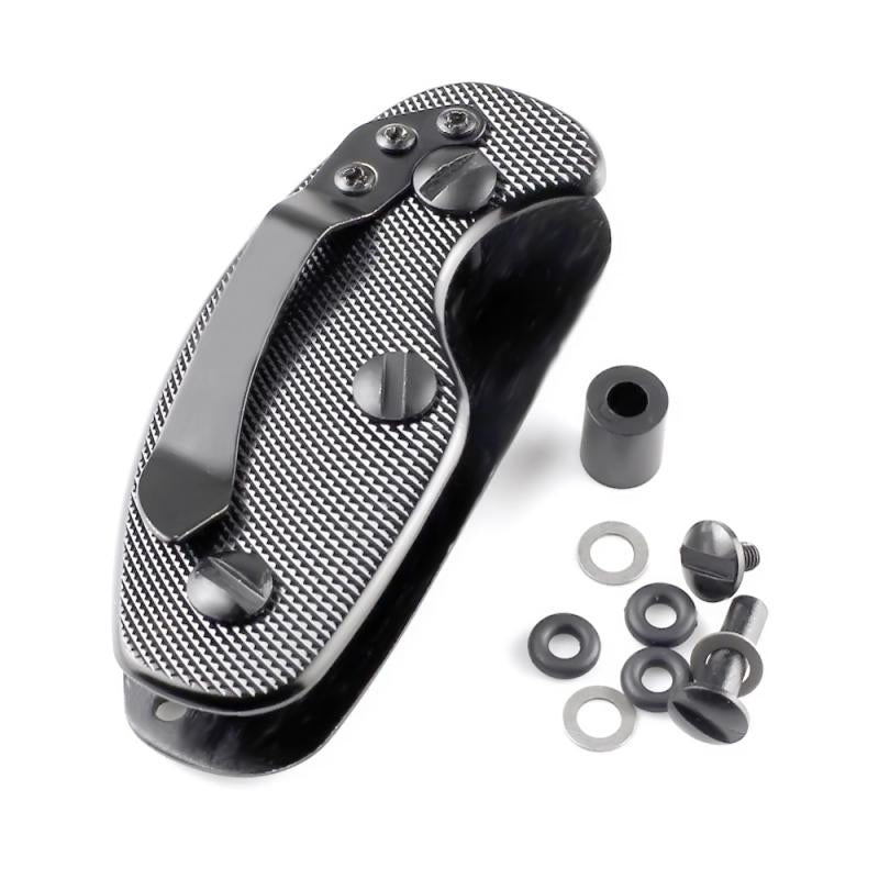 1Pcs Convenient Aluminum Alloy Keychain Flexible Key Holder Clip EDC Aluminum Key Holder Clip Keys Organizer Camping Equipment