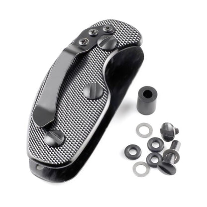 1Pcs Convenient Aluminum Alloy Keychain Flexible Key Holder Clip EDC Aluminum Key Holder Clip Keys Organizer Camping Equipment