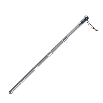 Outdoor Folding Self-Defense Survival Walking Stick Equipment Outdoor Hiking Multifunction Trekking Poles