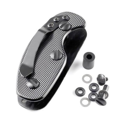 1Pcs Convenient Aluminum Alloy Keychain Flexible Key Holder Clip EDC Aluminum Key Holder Clip Keys Organizer Camping Equipment