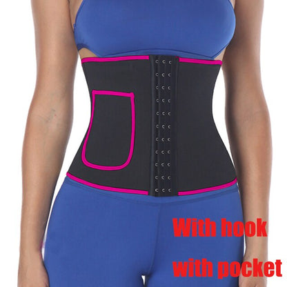 Body Shapers Slim Waist Trainer for Women Neoprene Sauna Strap Fat Burning Waist Belt Cincher Girdles Slimming Shapewears