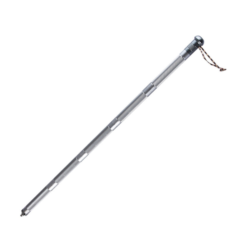 Outdoor Folding Self-Defense Survival Walking Stick Equipment Outdoor Hiking Multifunction Trekking Poles