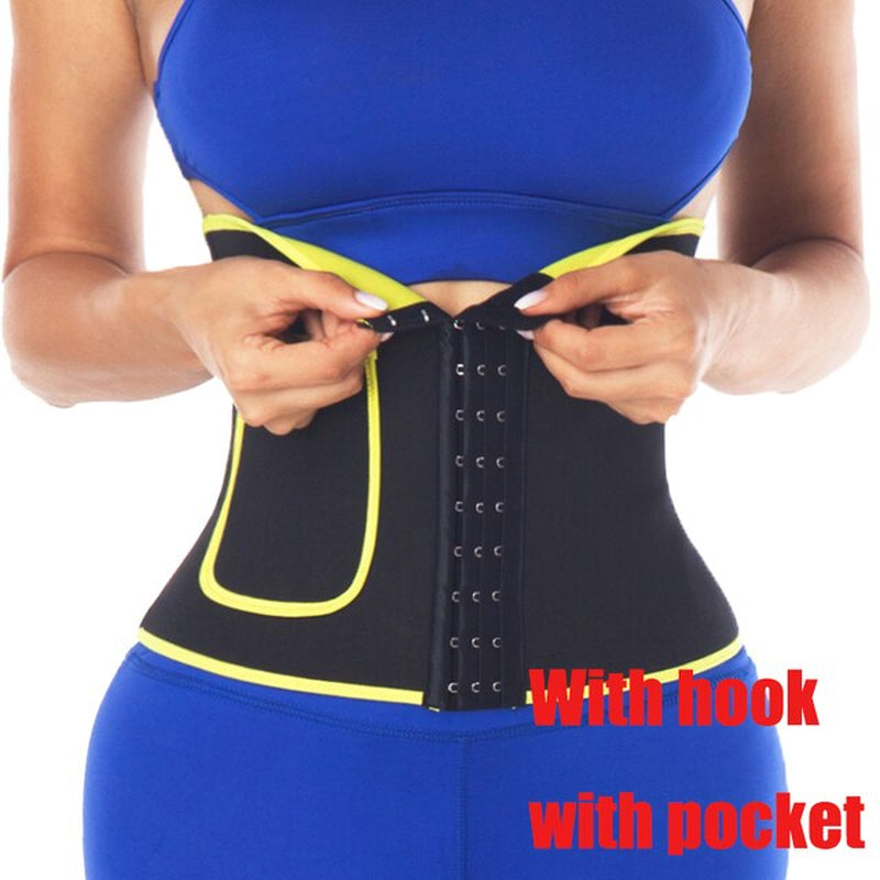 Body Shapers Slim Waist Trainer for Women Neoprene Sauna Strap Fat Burning Waist Belt Cincher Girdles Slimming Shapewears