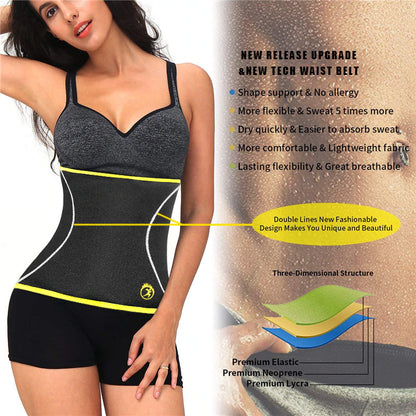 Body Shapers Slim Waist Trainer for Women Neoprene Sauna Strap Fat Burning Waist Belt Cincher Girdles Slimming Shapewears