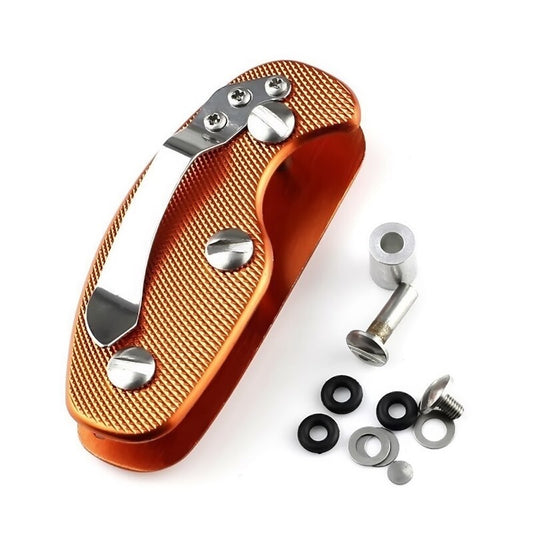 1Pcs Convenient Aluminum Alloy Keychain Flexible Key Holder Clip EDC Aluminum Key Holder Clip Keys Organizer Camping Equipment